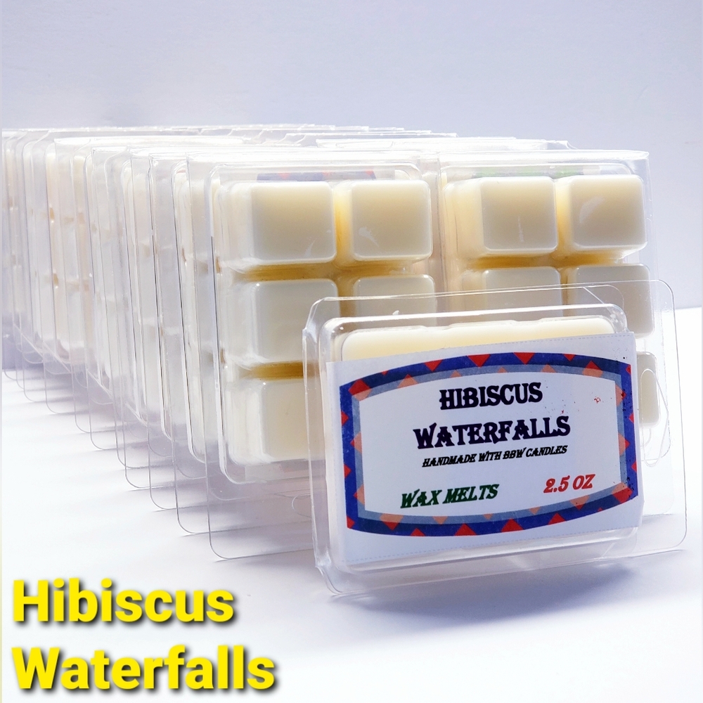 HIBISCUS WATERFALLS -Bath & Body Works Candle Wax Melts- $8 per pack